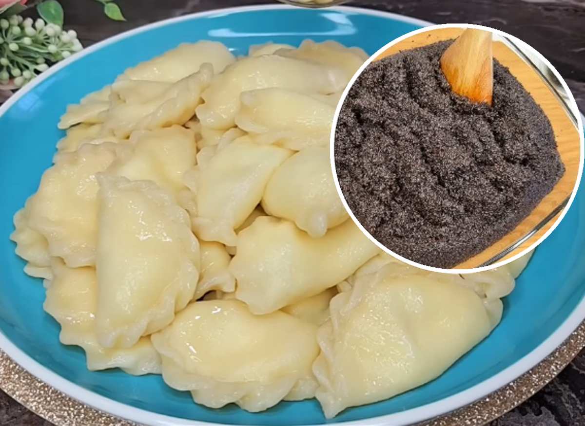 pierogi z masą makową