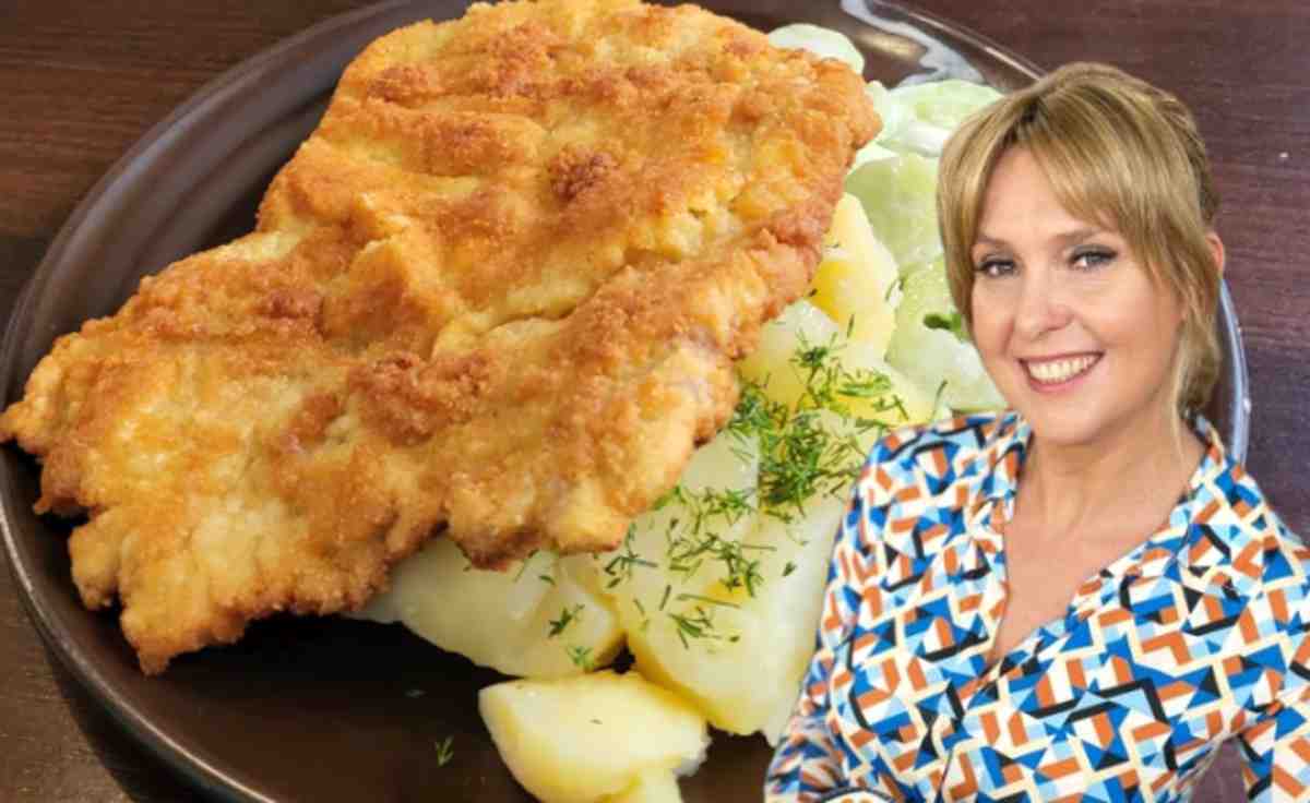 Ewa Wachowicz i kotlet schabowy