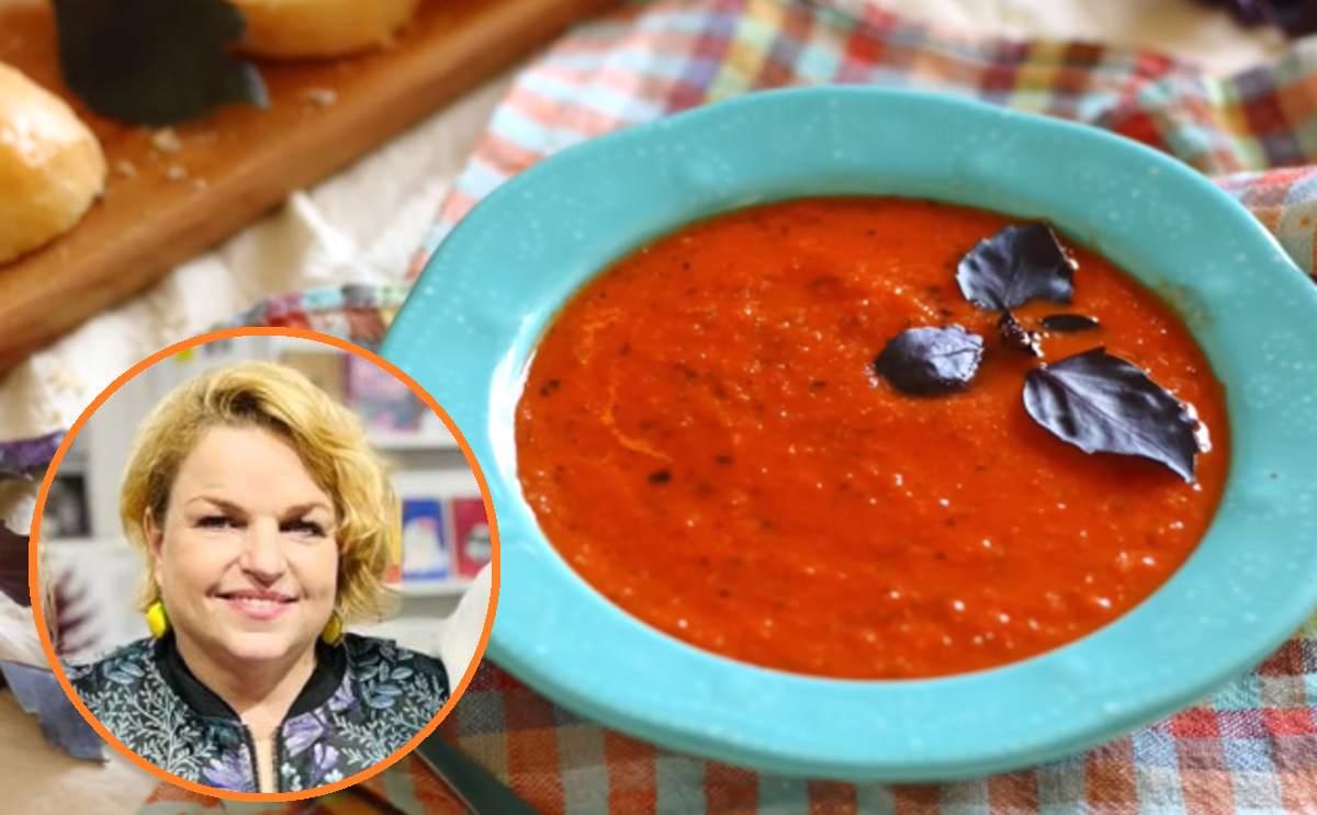 Katarzyna Bosacka, zupa pomidorowa
