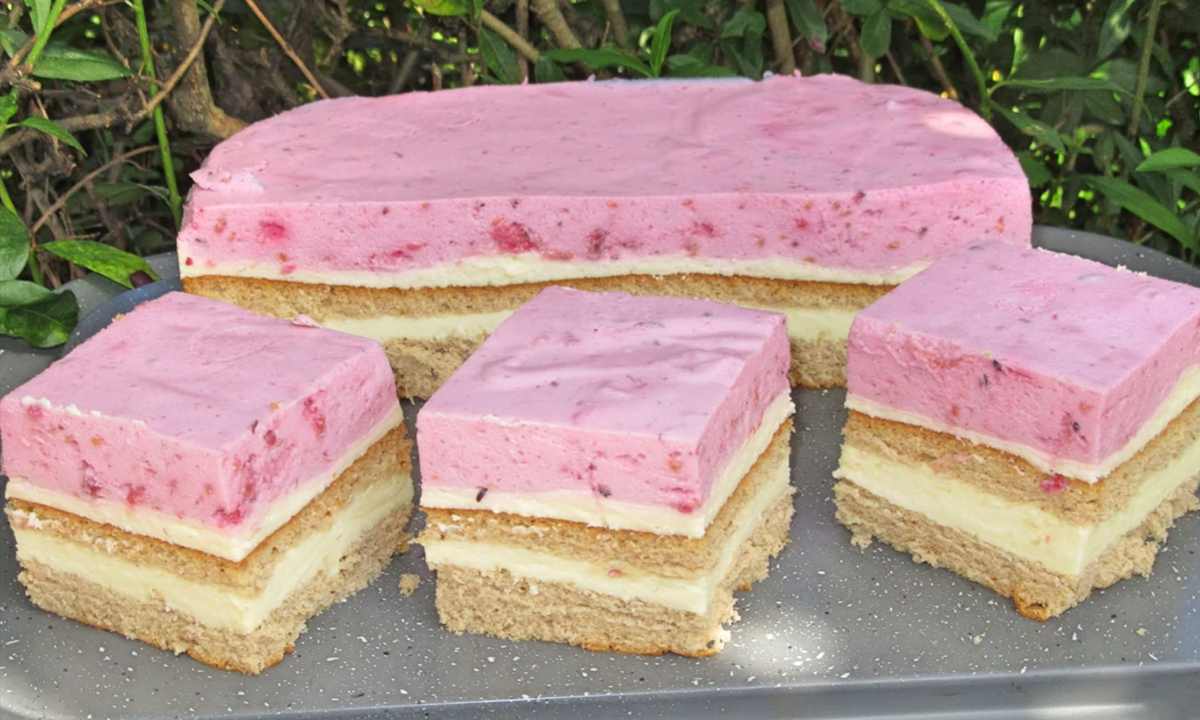 ciasto Malinowy król