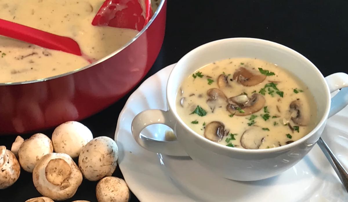zupa pieczarkowa