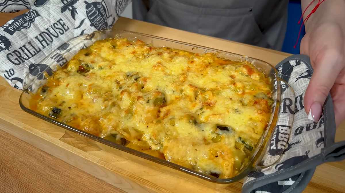 zapiekanka z cukinii