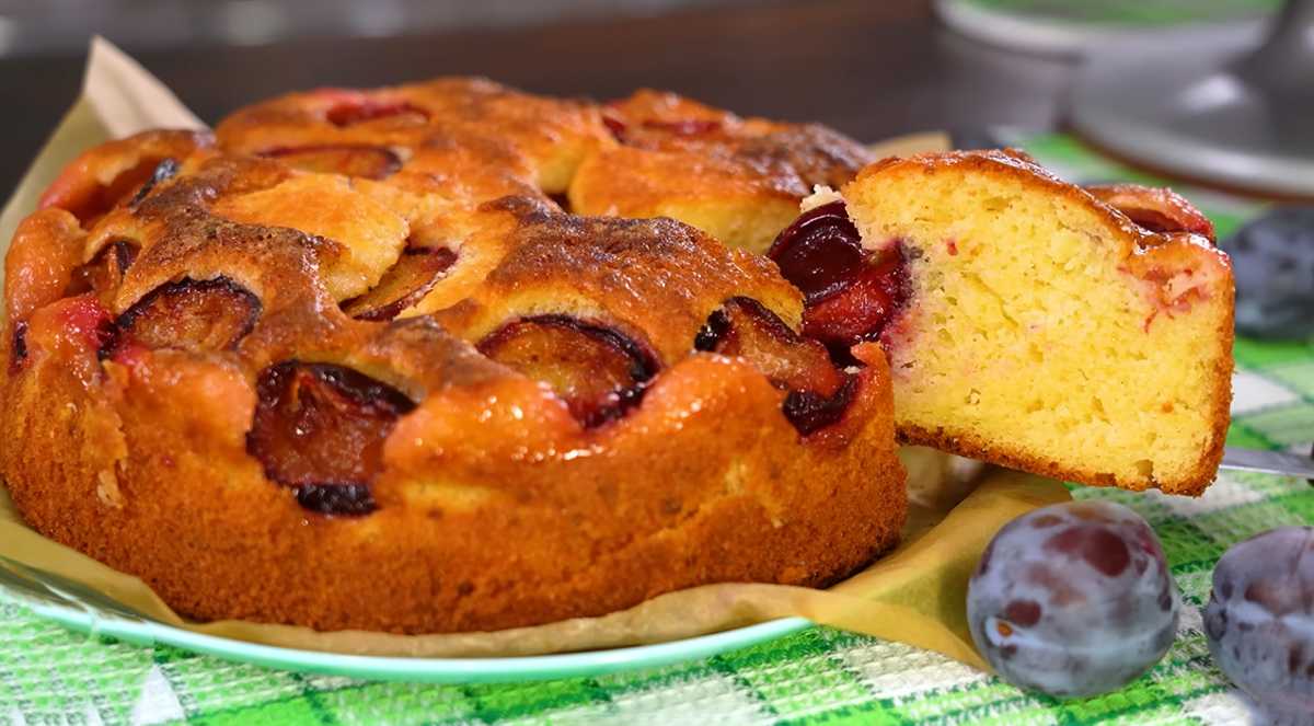 ciasto ze śliwkami