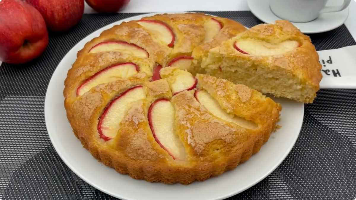 ciasto z jabłkami