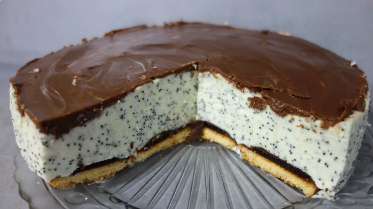 ptasie mleczko z makiem bez pieczenia