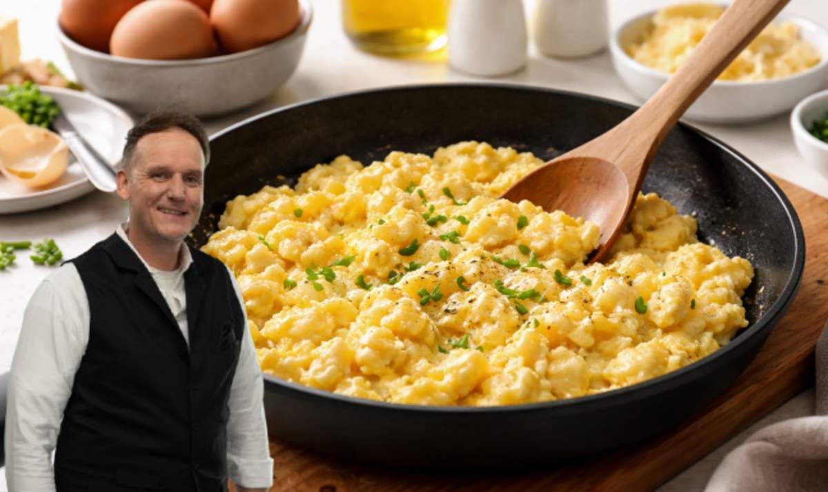 Przepis Pascala Brodnickiego na jajecznicę