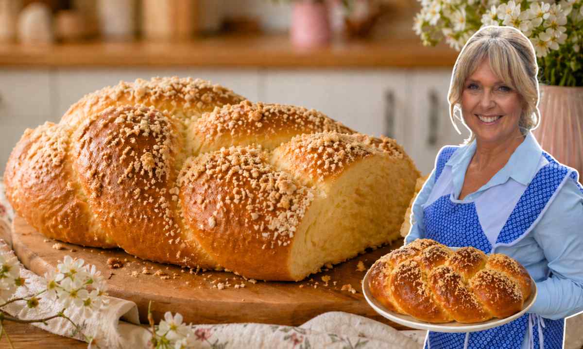 Przepis Ewy Wachowicz na chałkę z szafranem