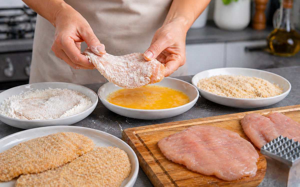 Przepis Piotra Ogińskiego na kotlet po parysku