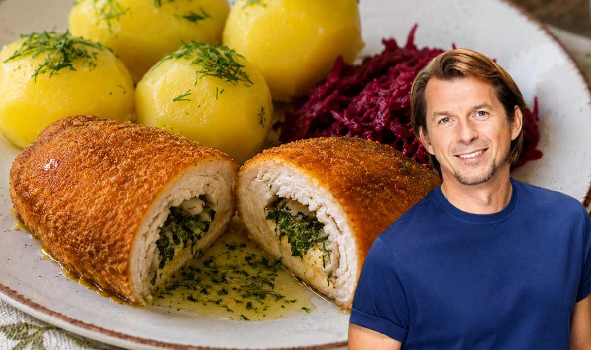 Przepis Karola Okrasy na kotlet devolay