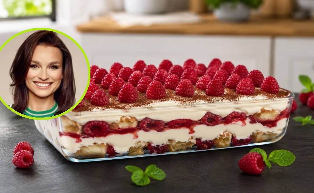 Przepis Ani Starmach na tiramisu malinowe