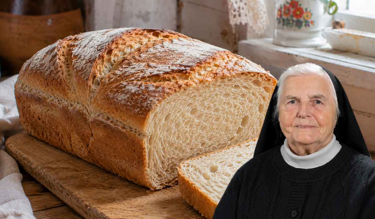 Przepis siostry Anieli na domowy chleb drożdżowy z kminkiem