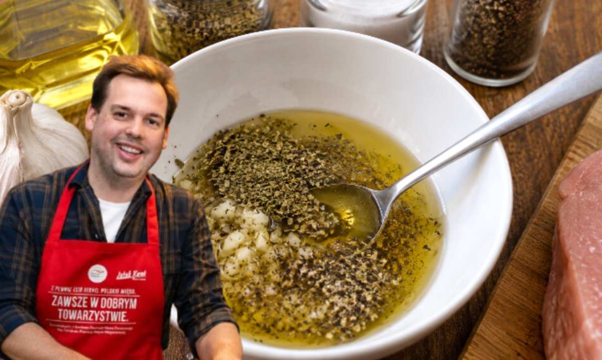 Przepis Jakuba Kuronia na marynatę do schabu
