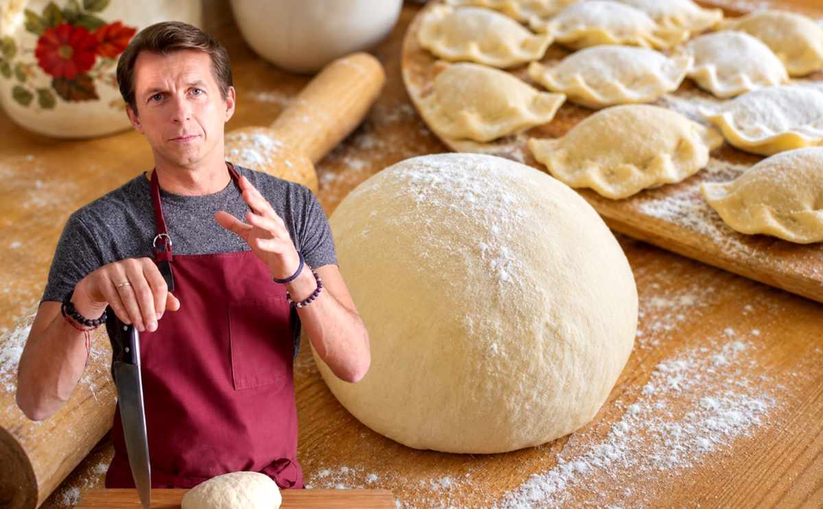 Przepis Karola Okrasy na ciasto na pierogi