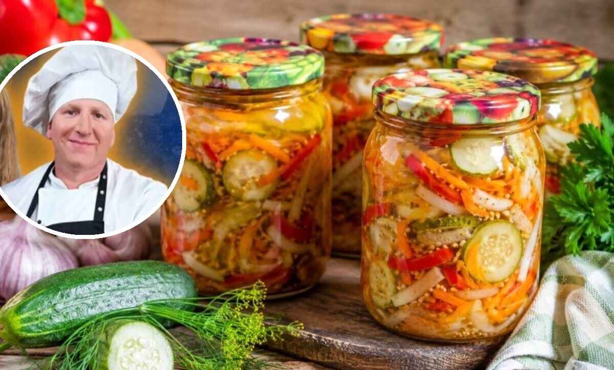 Przepis Remigiusza Rączki na sałatkę do słoików na zimę