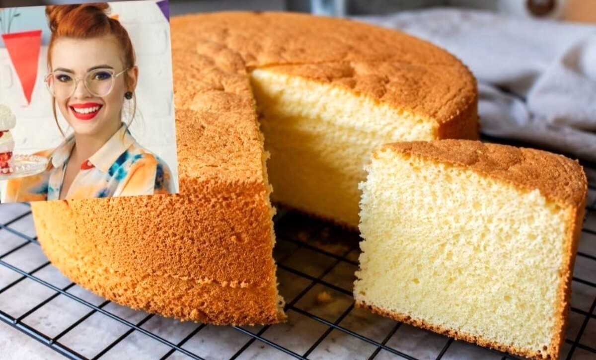 Przepis Sugarlady na biszkopt