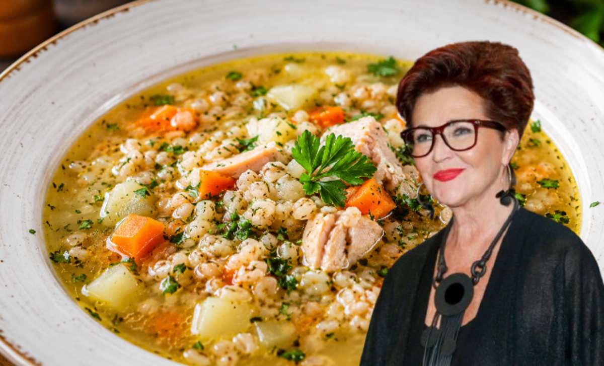 Przepis Jolanty Kwaśniewskiej na krupnik