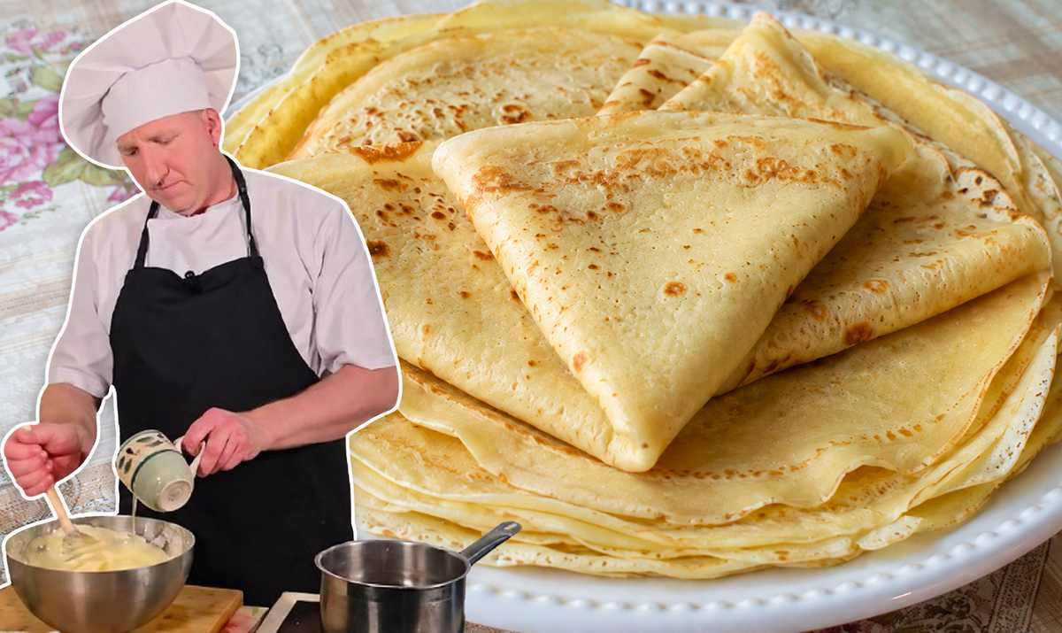 Przepis Remigiusza Rączki na naleśniki