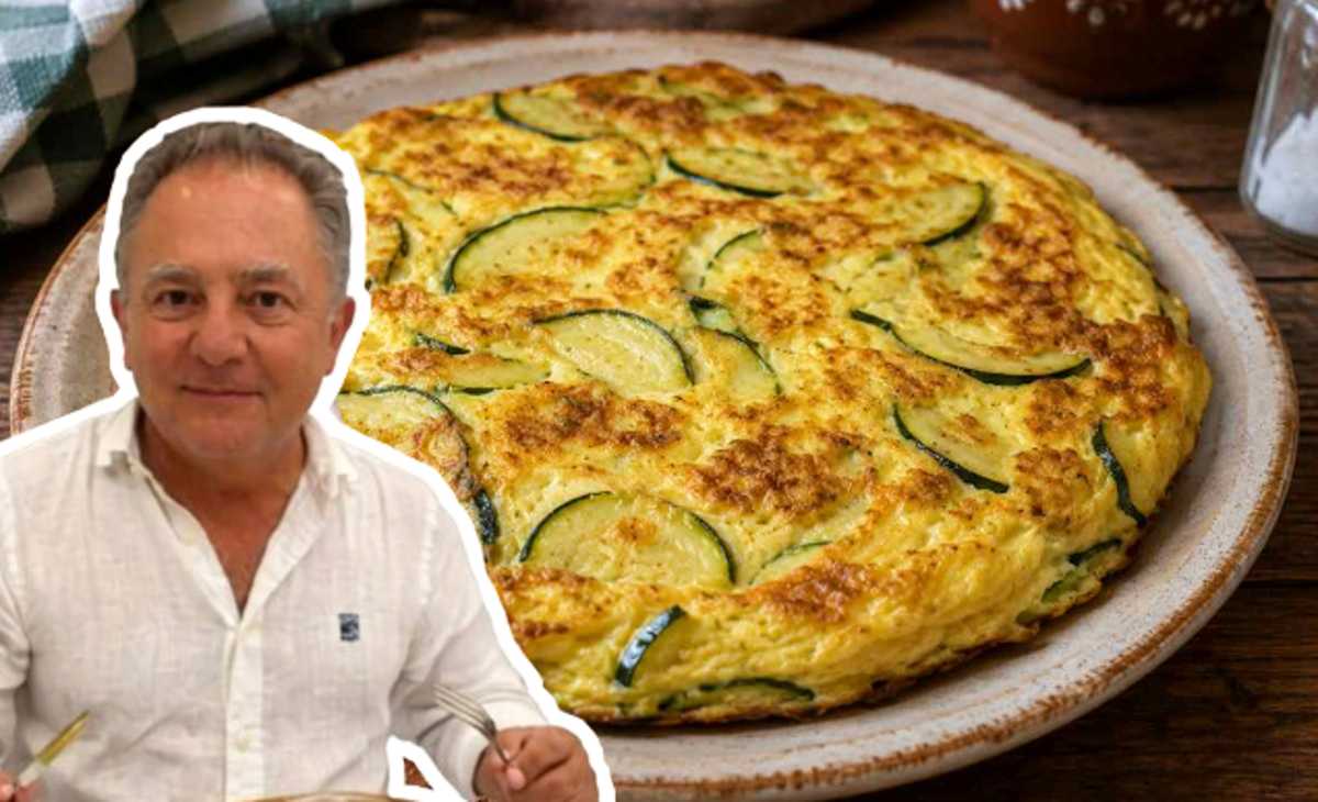Przepis Roberta Makłowicza na omlet z cukinią