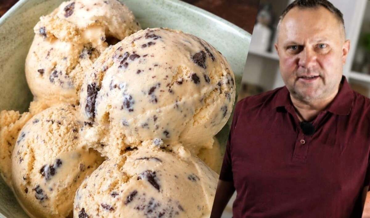 Przepis Tomasza Strzelczyka na domowe lody czekoladowo-kawowe