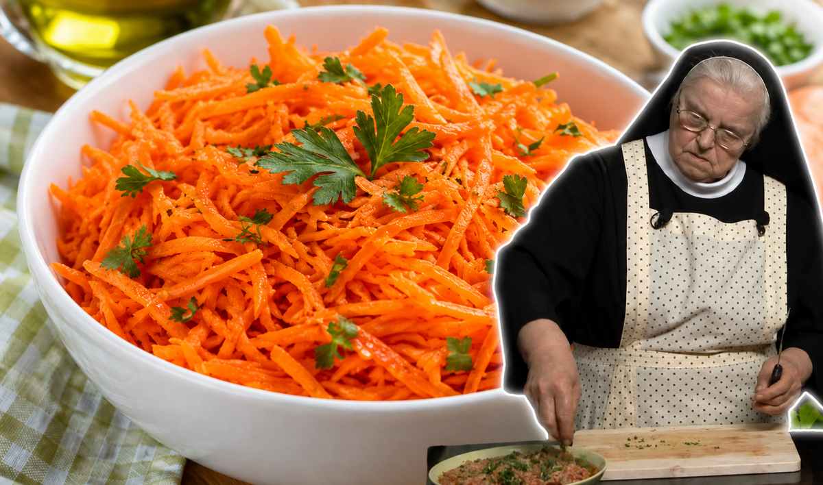 Przepis siostry Anieli na surówkę z marchewki