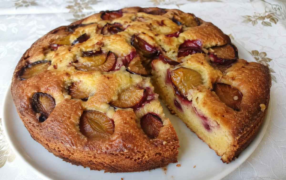ciasto ze śliwkami