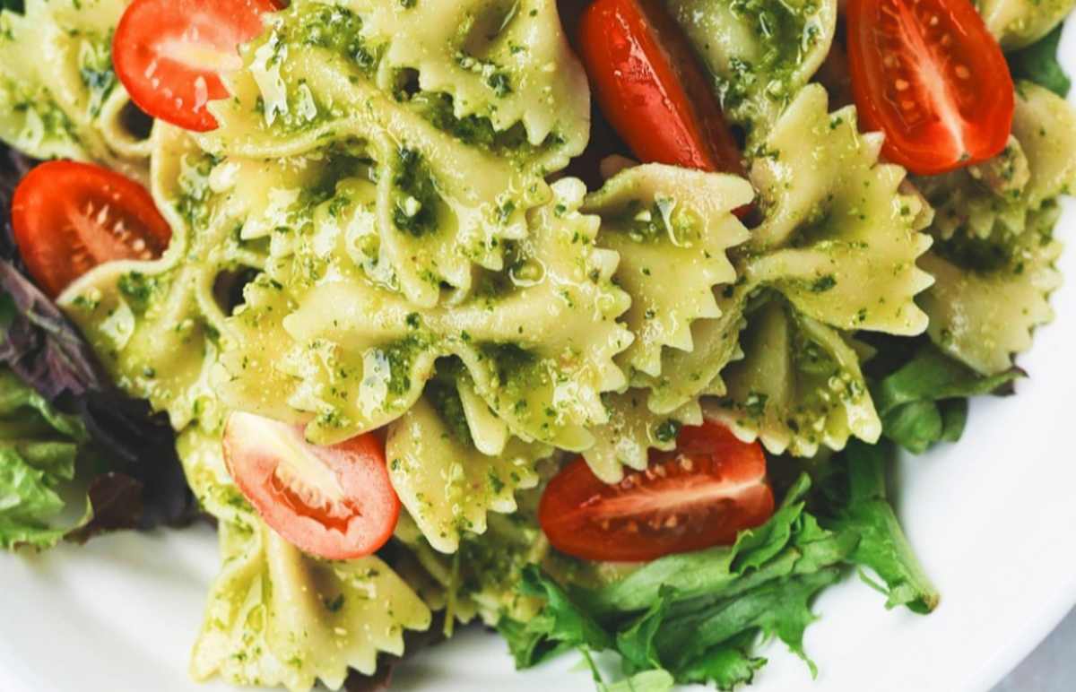 makaron z pesto