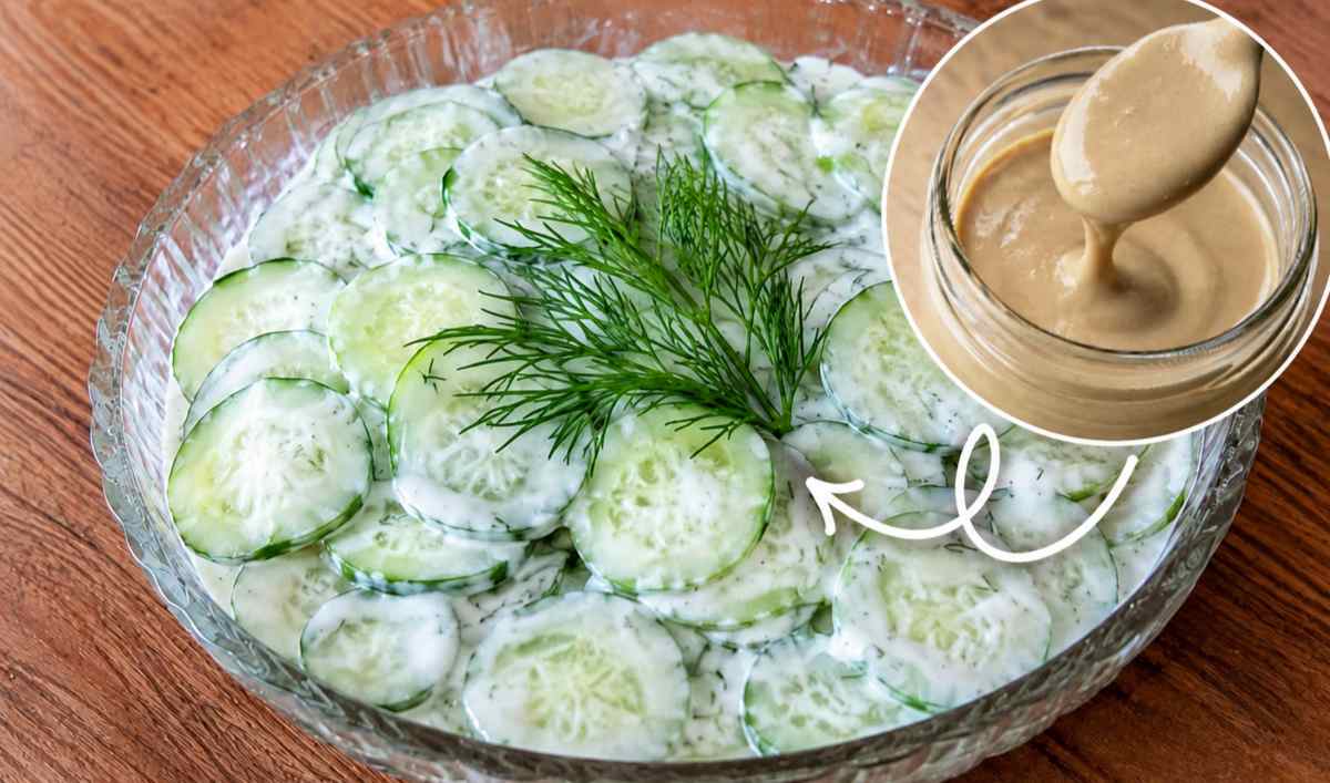 mizeria z tahini