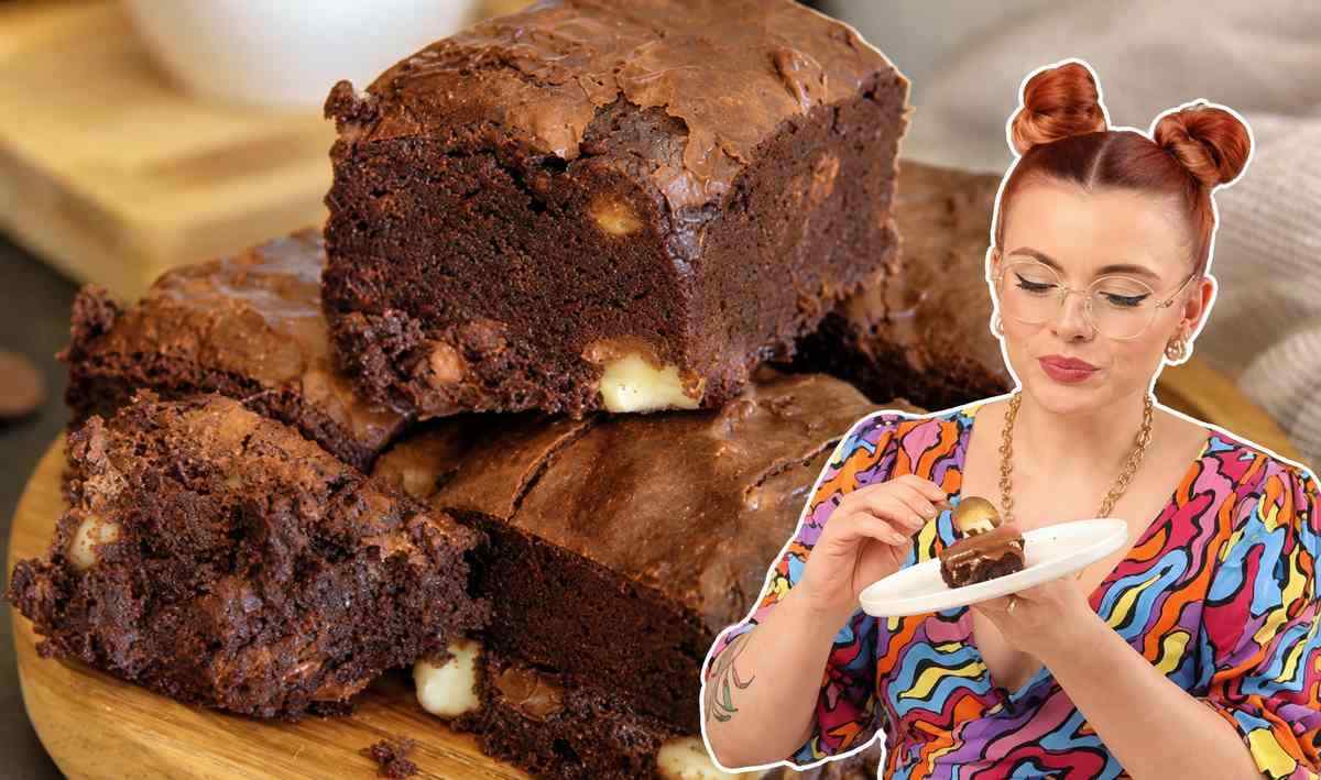 Przepis Agaty Stankiewicz na brownie z solonym karmelem
