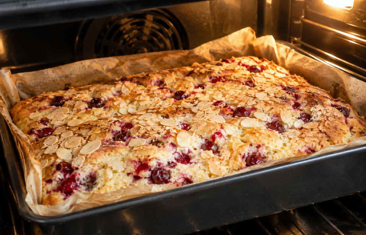 drożdżówka w piekarniku