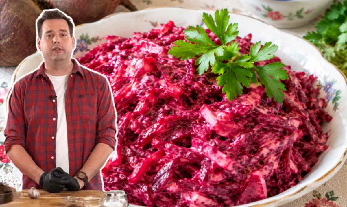 Przepis Jakuba Kuronia na sałatkę buraczaną