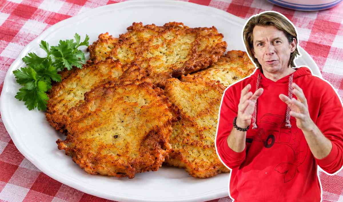 Przepis Karola Okrasy na placki ziemniaczane z kminkiem