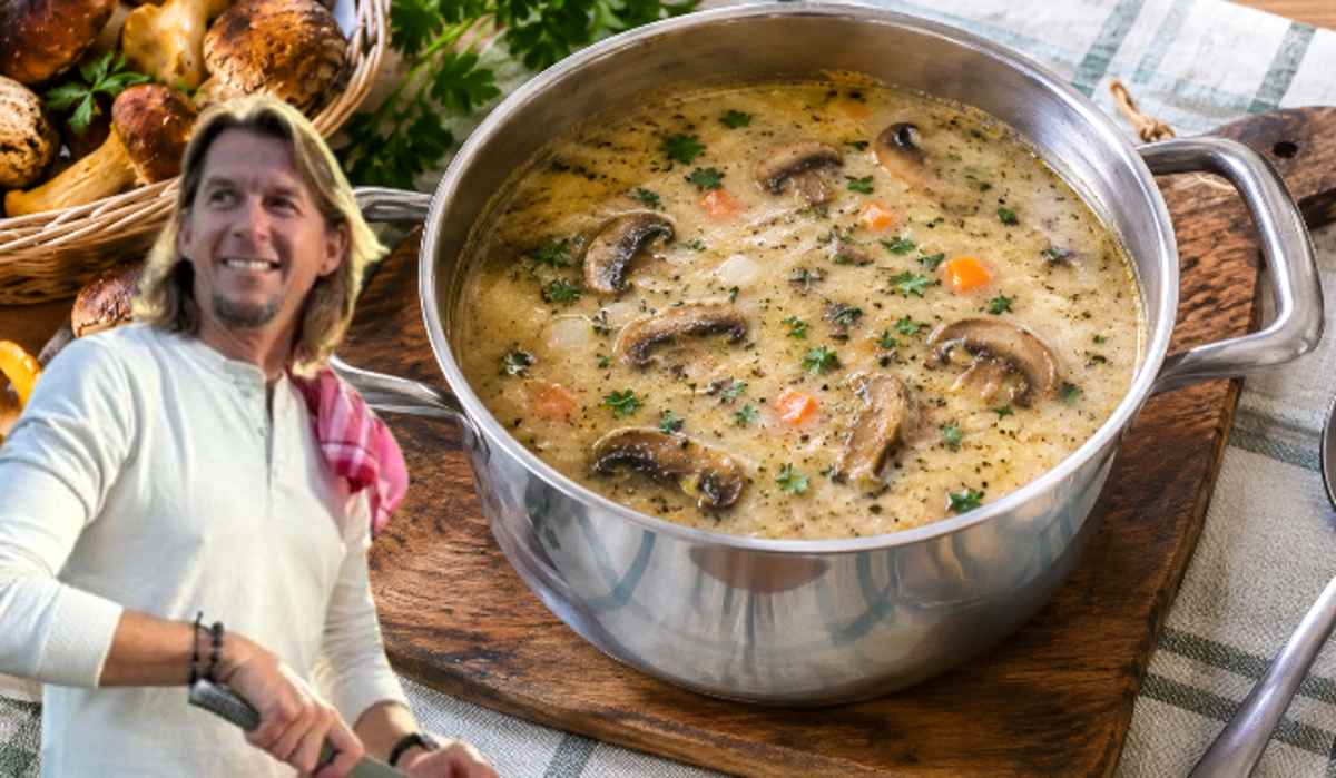 Zupa grzybowa według przepisu Karola Okrasy