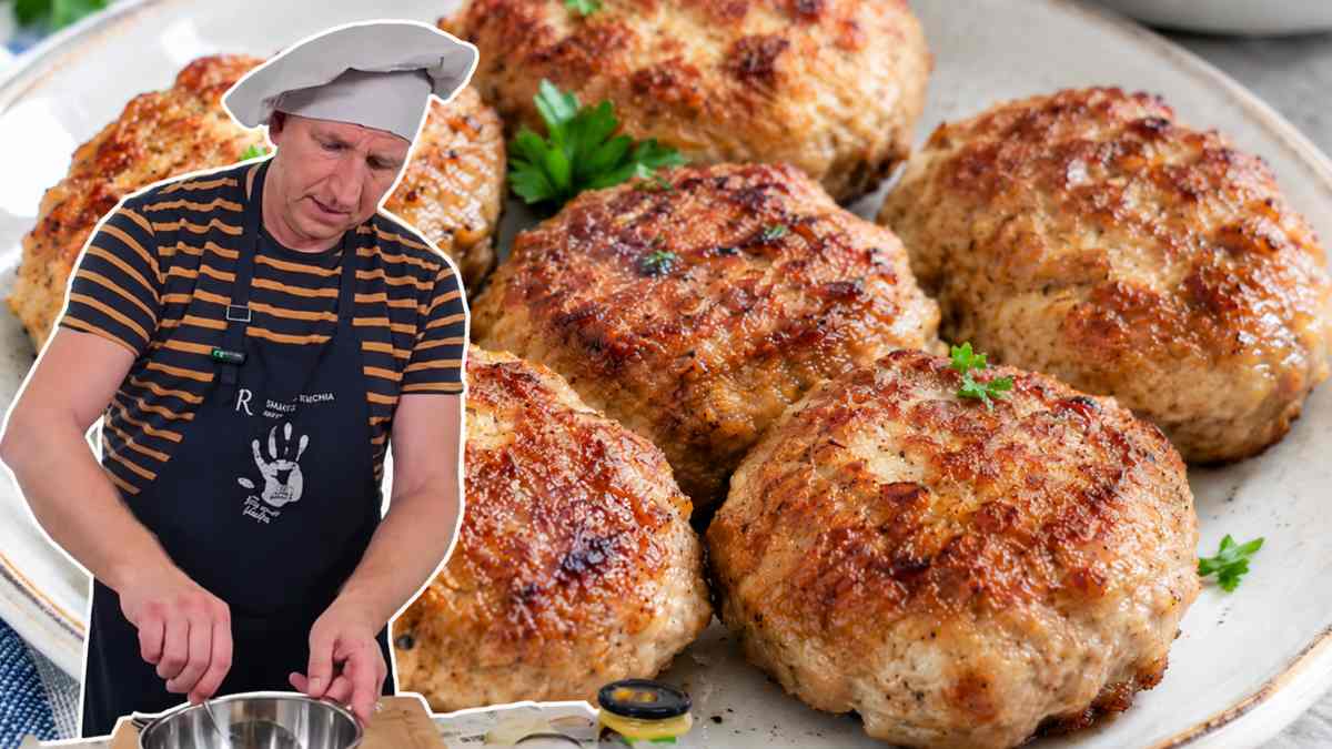 przepis Remigiusza Rączki na kotlety mielone z ziemniakiem